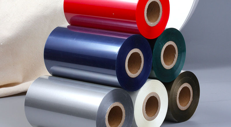 ရောင်စုံ Thermal Transfer Ribbons (၆) ခု၊